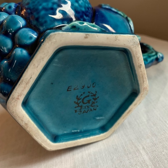 Vintage INARCO blue mood indigo creamer/gravy boat - Picture 5 of 5